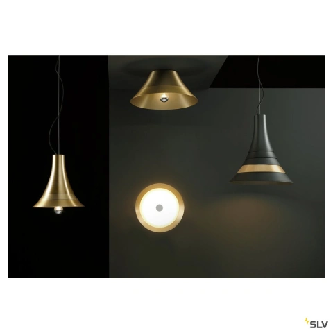 BATO 45 PD, black/brass, LED, 2700K_1