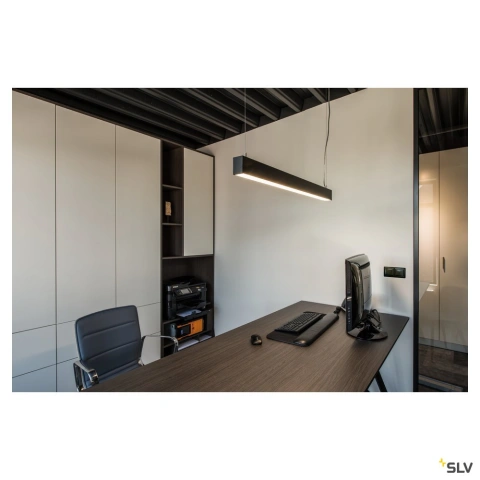 GLENOS pendant, mat negru, 1m, 52W, 4000K_5