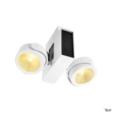 TEC KALU CW, LED Indoor  double, white/black 60° 3000K_1
