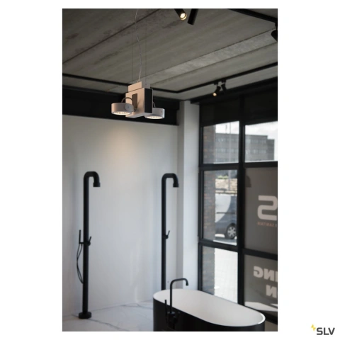 TEC KALU CW, LED Indoor, double, white/black 24° 3000K_3