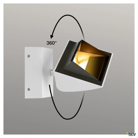 MERADO FLOOD WL, LED Indoor wall light, white, 3000K, 40°_2