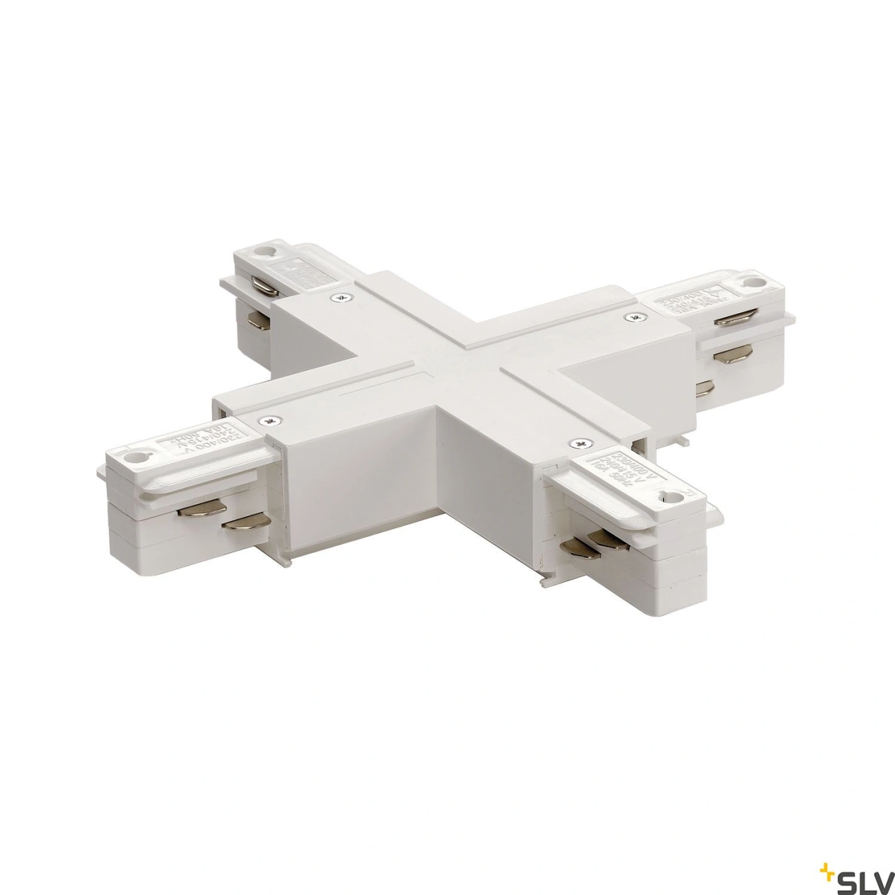 EUTRAC X-conector, alb, RAL 9016