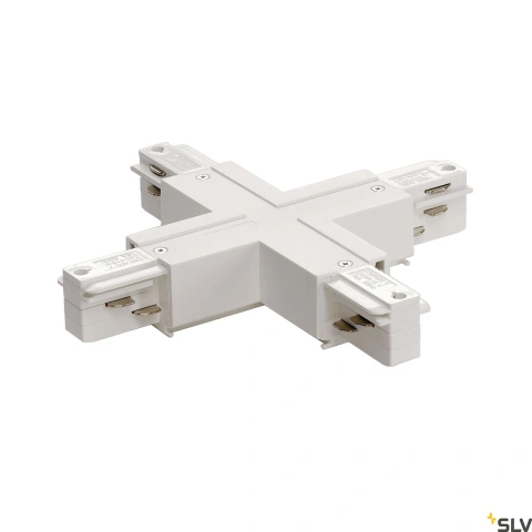 EUTRAC X-conector, alb, RAL 9016