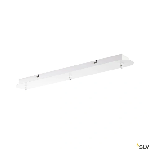 FITU triple ceiling plate, long, white_0