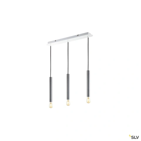 FITU triple ceiling plate, long, white_2