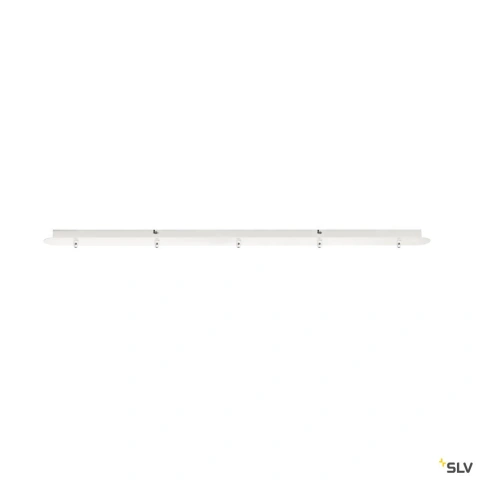 FITU five-way ceiling plate, long, white_2