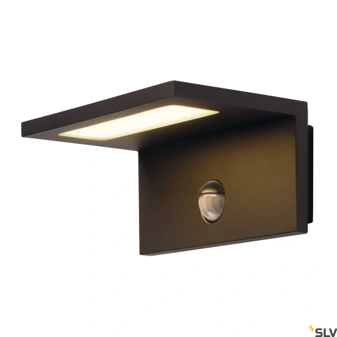 LED SENSOR WL, LED Outdoor wall light, IP44,anthracite,3000K