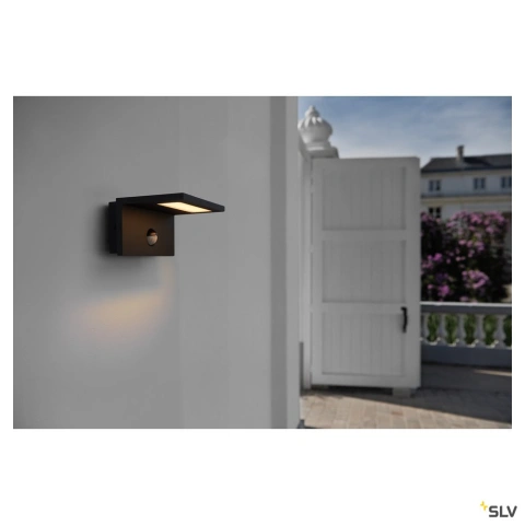 LED SENSOR WL, LED Outdoor wall light, IP44,anthracite,3000K_3