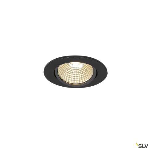 NEW TRIA round, black, 1800-3000K, 7.2W
