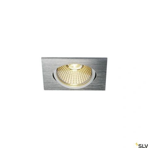 NEW TRIA angular, brushed aluminium, 1800-3000K 7.2W