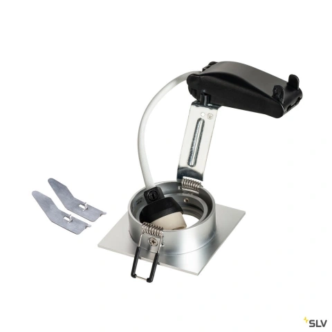 NEW TRIA 68 square, QPAR51 brushed aluminium 50W_1