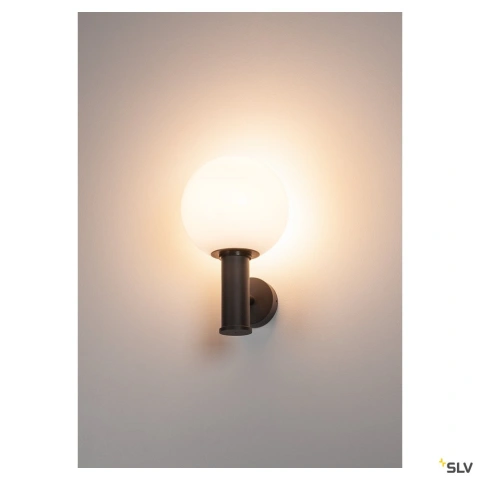 GLOO PURE WL, Outdoor wall light, E27, anthracite, IP44_2