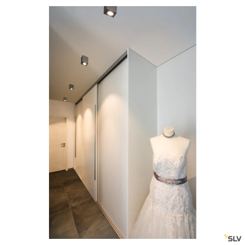TRILEDO Single,  QPAR51, brushed aluminium, max 10W_1
