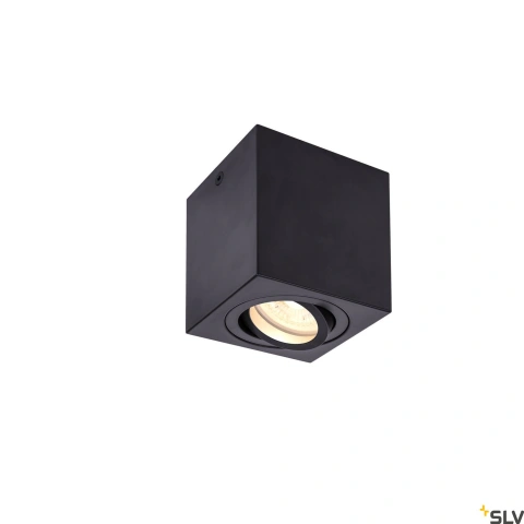 TRILEDO CL, indoor ceiling light, QPAR51, black, max 10W