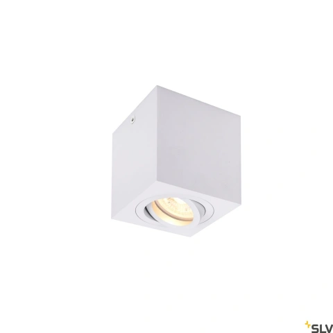 TRILEDO Single, indoor ceiling light, QPAR51, white, max 10W