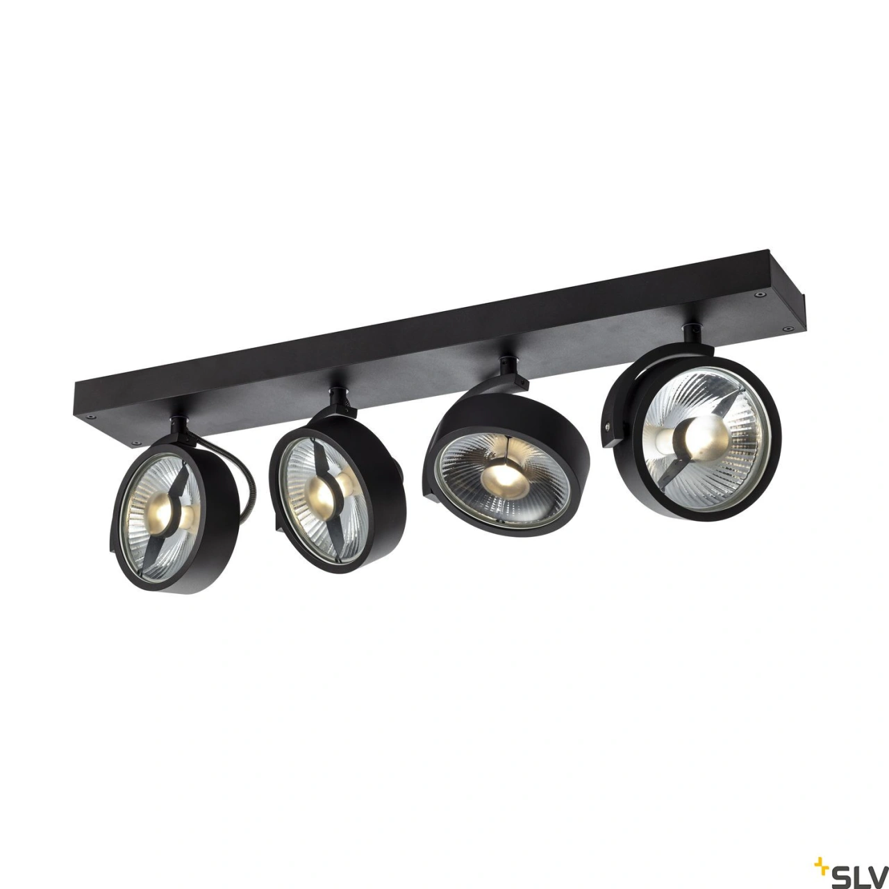 KALU CW, indoor  quad, QPAR111 black 4x75W