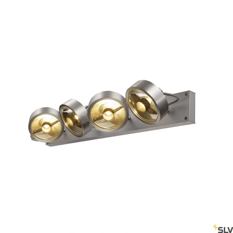 KALU CW, indoor  quad, QPAR111 brushed aluminium 4x75W_1