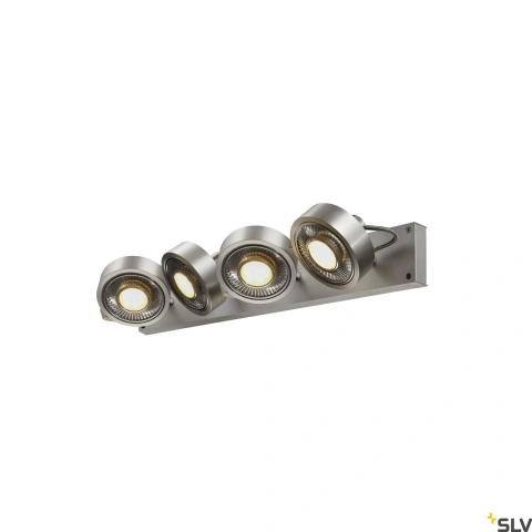 KALU CW, indoor  quad, QPAR111 brushed aluminium 4x75W_2