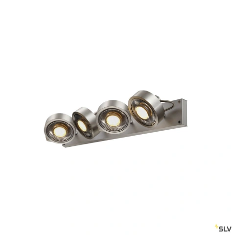 KALU CW, indoor  quad, QPAR111 brushed aluminium 4x75W_3