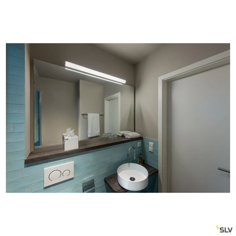 MARYLIN, LED Outdoor wall light, chrome, IP44, 3000K, 21W_2
