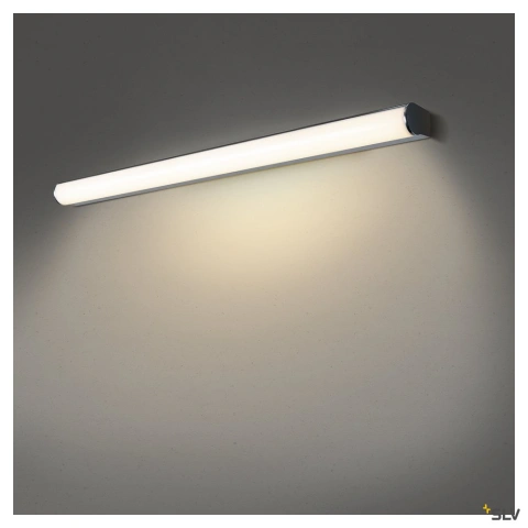 MARYLIN, LED Outdoor wall light, chrome, IP44, 3000K, 21W_3