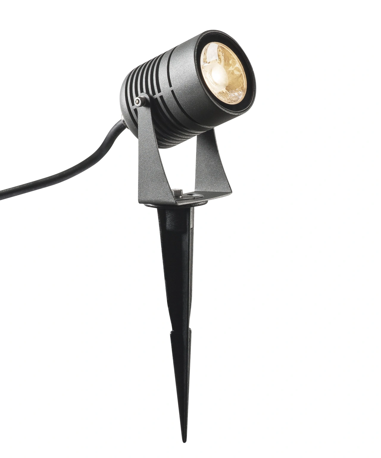 LED SPIKE, anthracite, IP55, 3000K, 40°