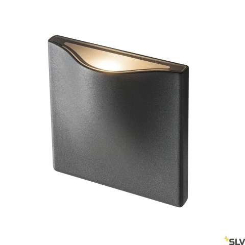 VILUA I WL, antracit, 3000K IP54 100° 405lm