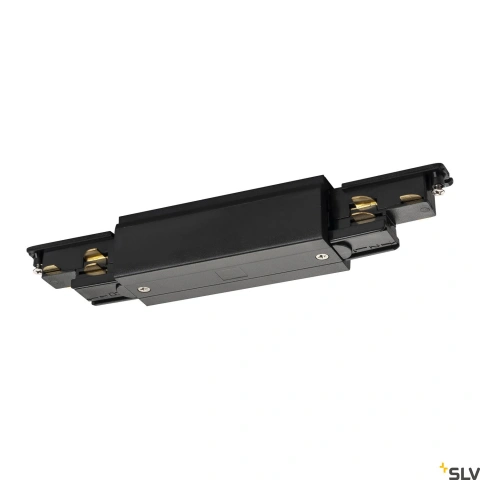 S-TRACK DALI conector cu posibilitate alimentare, negru