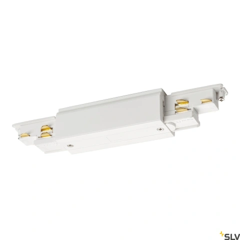 S-TRACK DALI conector cu posibilitate alimentare, alb