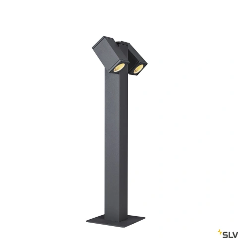 THEO  borna luminoasa, modul dublu 230V IP44 antracit