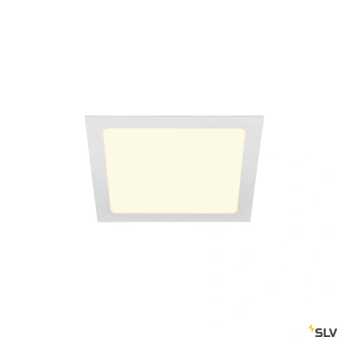 SENSER square EL 1200lm 3000K 500mA IP20 alb