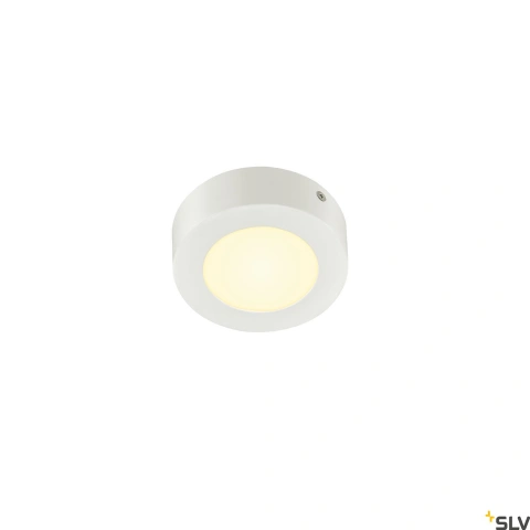SENSER 12 round AL 480lm 3000K 230V IP20 alb