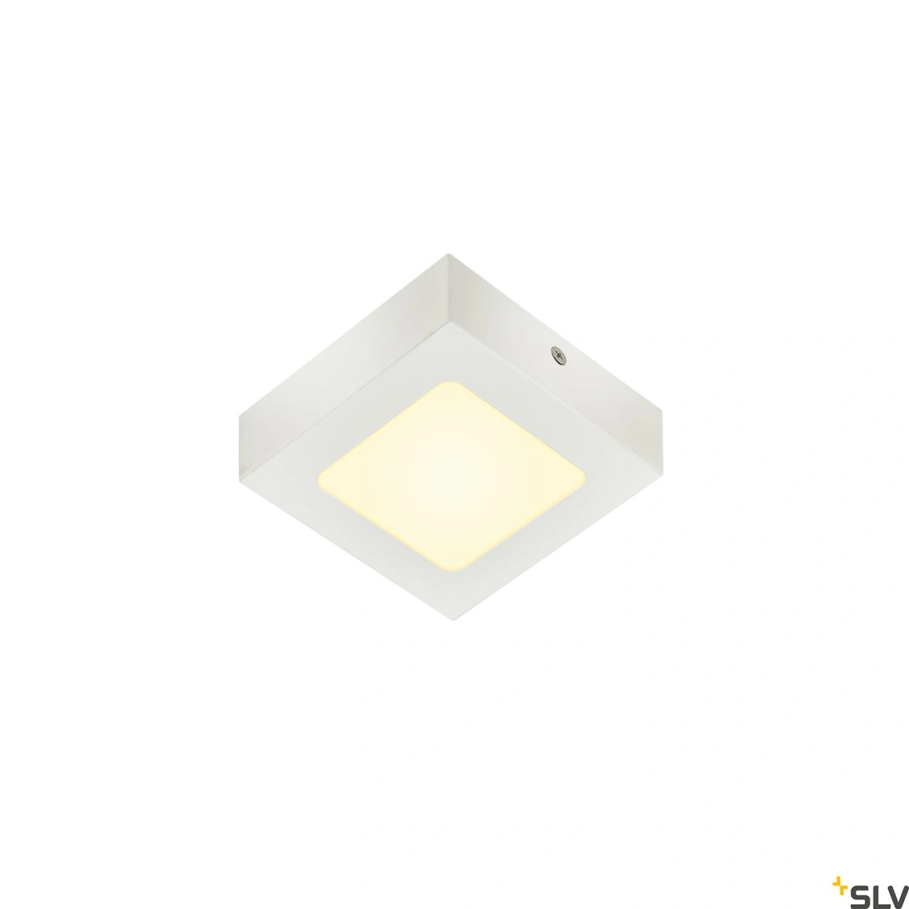 SENSER 12 square AL 480lm 3000K 230V IP20 alb