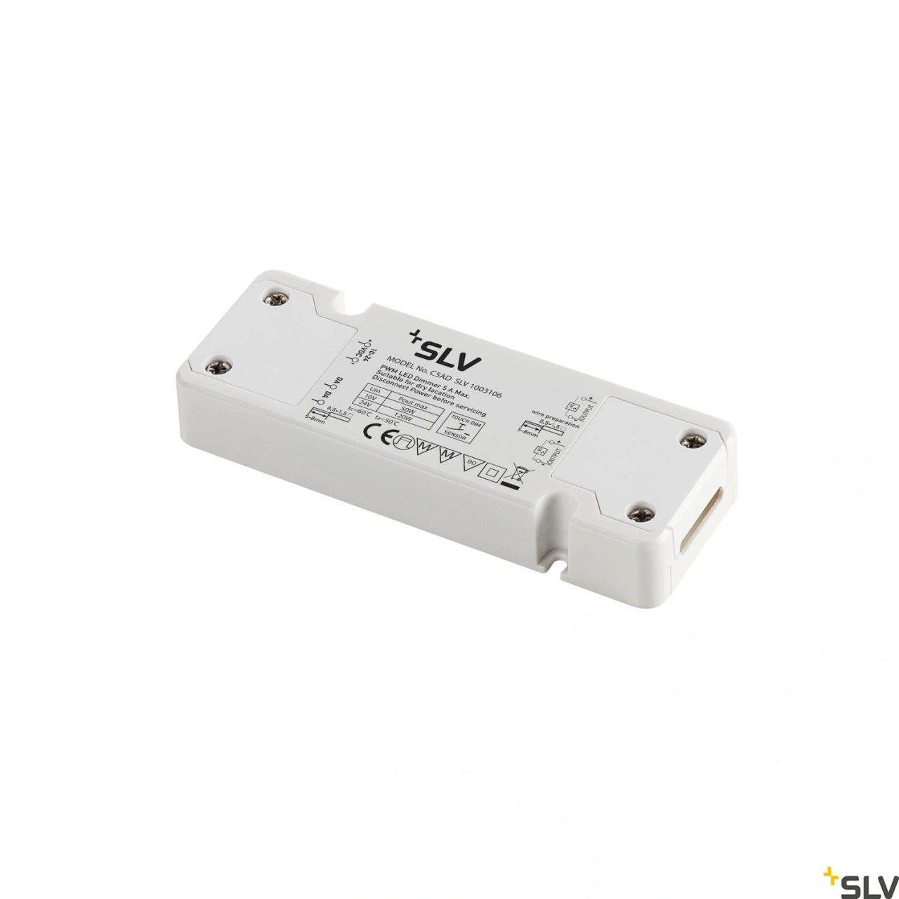 Dali Controller pt 24V DC  cu push-dim alb