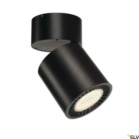 SUPROS CL cil tavan,round,negru,3150lm,3000K,SLM LED