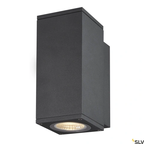 ENOLA S SQ 6W 3000/4000K 230V LED IP65 antracit