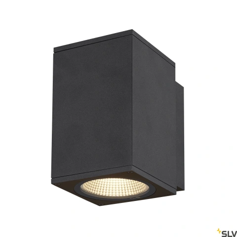 ENOLA M SQ 10W 3000/4000K 230V LED IP65 antracit