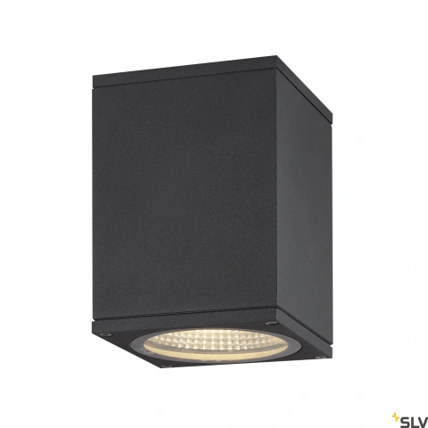 ENOLA S SQ 9W 3000/4000K 230V LED IP65 antracit