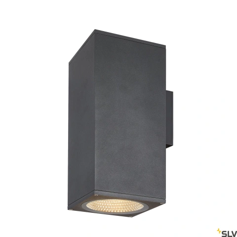 ENOLA UP/DOWN SQ L 53W 3000/4000K 230V LED IP65 antracit