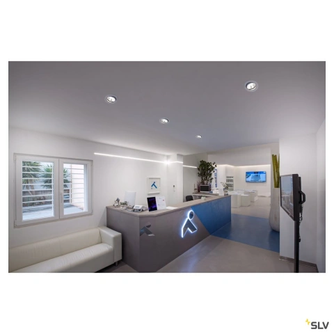 NUMINOS L DL 25,4W 2200lm 3000K 40° 700mA LED alb/crom_1