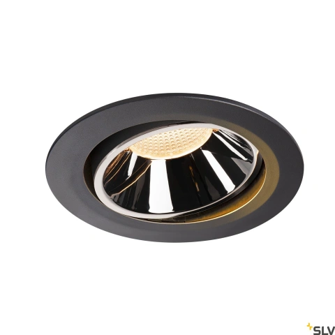 NUMINOS XL DL 37,4W 3400lm 2700K 40° 1050mA LED negru/crom