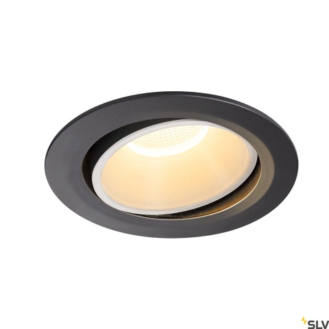 NUMINOS XL DL 37,4W 3550lm 3000K 20° 1050mA LED negru/alb