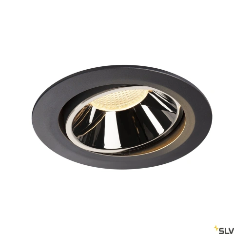 NUMINOS XL DL 37,4W 3500lm 3000K 20° 1050mA LED negru/crom