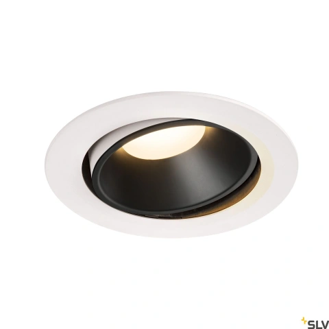 NUMINOS XL DL 37,4W 3300lm 3000K 20° 1050mA LED alb/negru