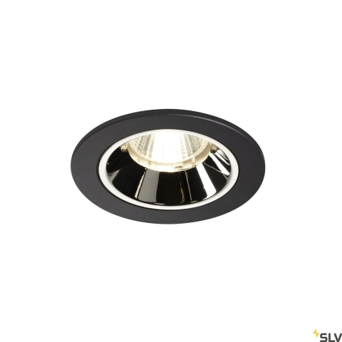 NUMINOS S DL 8,6W 750lm 4000K 55° 250mA LED negru/crom