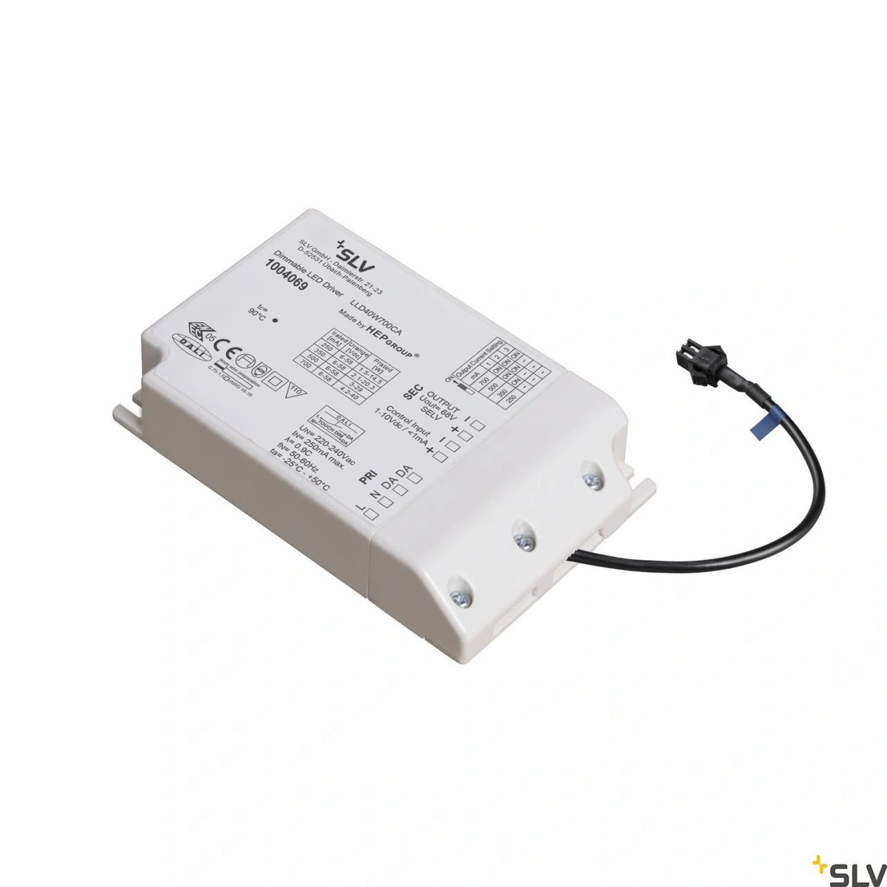 LED Driver 15W-40,6W 230/350/500/700mA