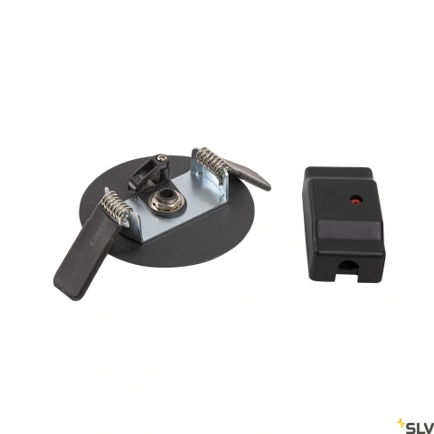 Rozeta montaj FITU negru W 230V LED IP20 negru