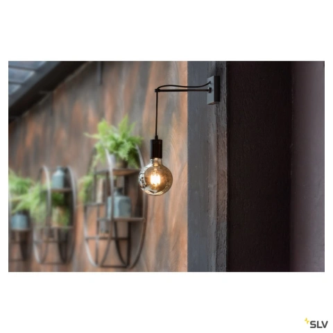 Suport perete FITU W 230V LED IP20 negru_1
