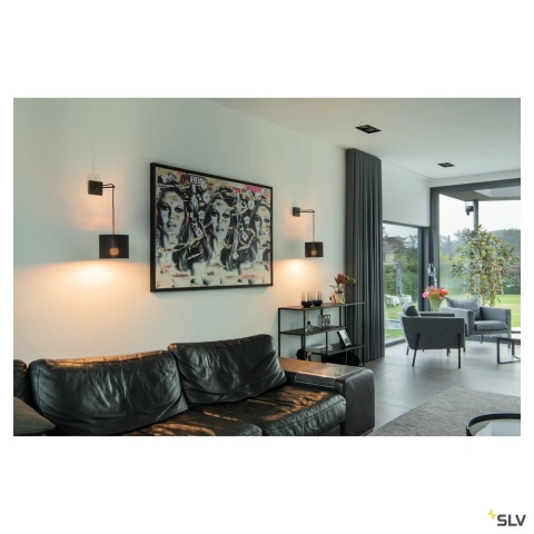 Suport perete FITU W 230V LED IP20 negru_3