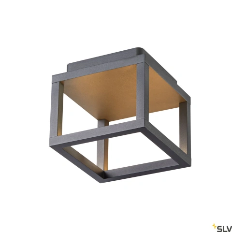QUADRULO CL LED 7,5W 230lm  830 230V IP55 antracit/alb